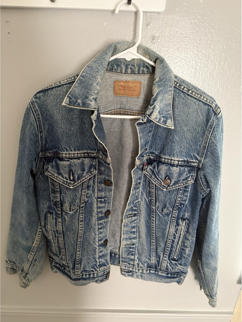 Vintage Levis Trucker Jacket Mens 36 USA Made 70506 0216